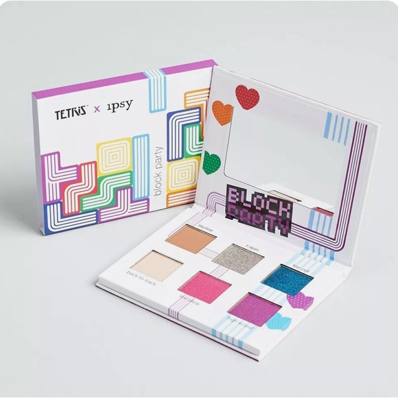 🆕BUNDLE! Limited Edition Tetris™️ X Ipsy Block Party Eyeshadow Palette & Brush. - Picture 1 of 5